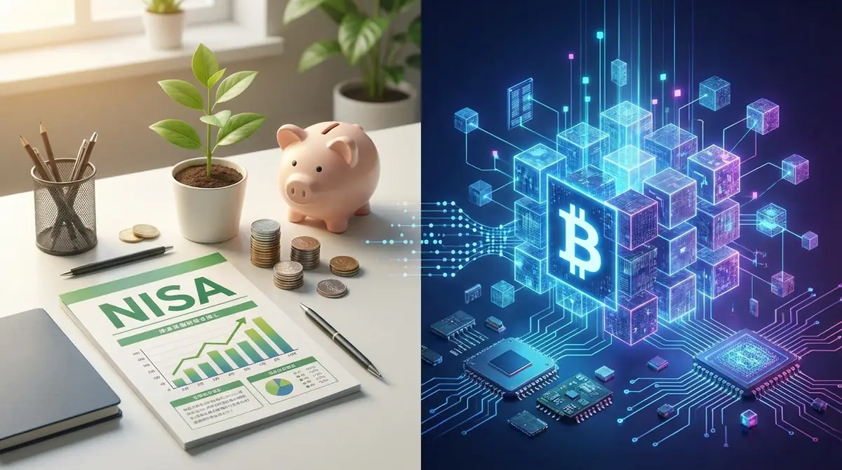 NISAとビットコインの根本的な違い