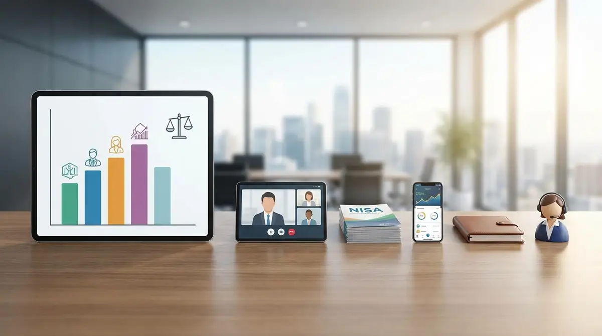 【比較表】新NISA相談先5タイプのメリット・デメリット