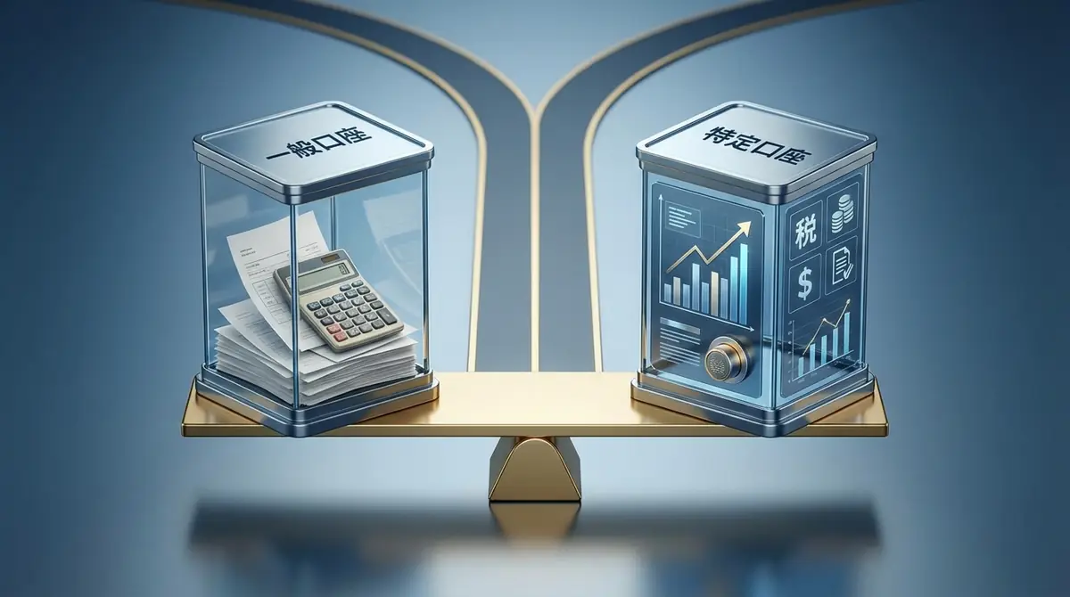 一般口座とは？特定口座との違いと選ぶべき人