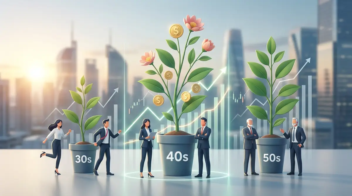 年代別で比較｜40代のNISA利用率は高い？低い？