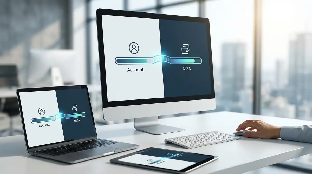 【STEP2】NISA口座を同時に申し込む