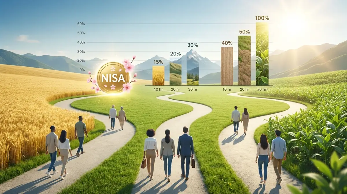 【運用期間別】NISAで利益が出やすくなる考え方（短期はブレやすい）