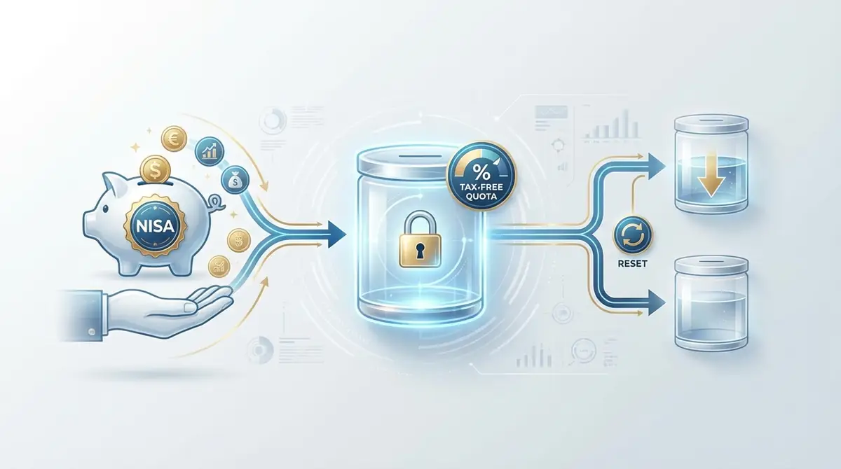 新NISAの引き出し後に非課税枠はどうなる？仕組みを図解で解説