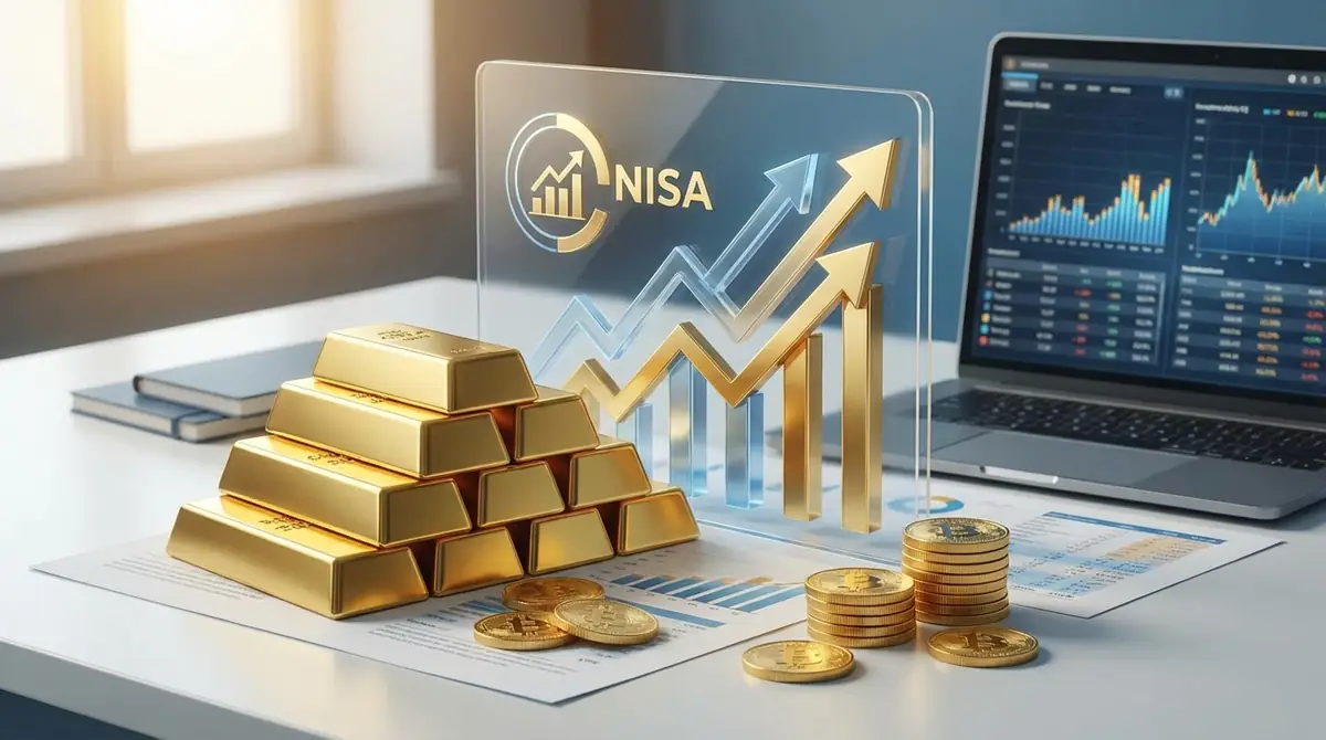 NISAで金（ゴールド）投資は可能？対象商品と枠の違い