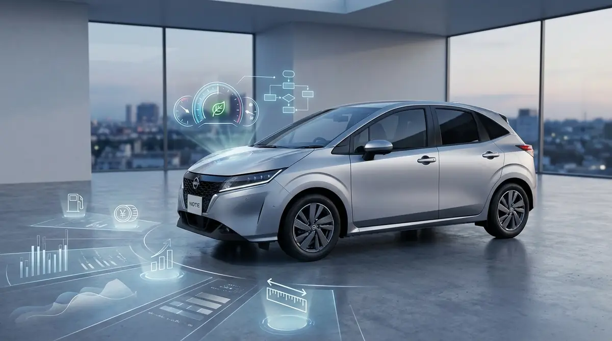 日産ノートの基本スペック早見表【価格・燃費・サイズ】