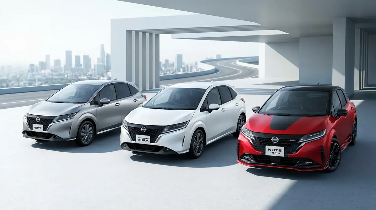 日産ノートのグレード構成と選び方【NOTE・AURA・NISMO】
