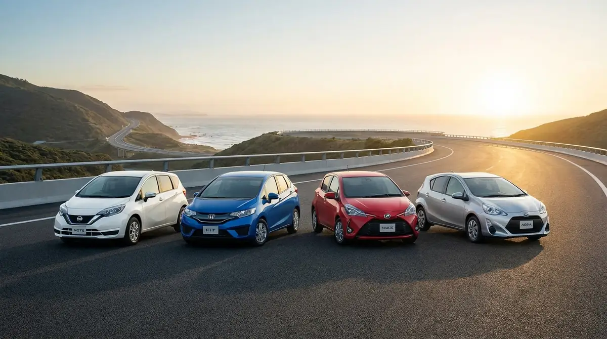 日産ノートと競合車種を比較【フィット・ヤリス・アクア】