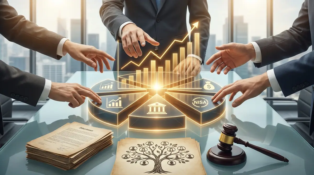 相続人が複数いる場合のNISA資産の分け方