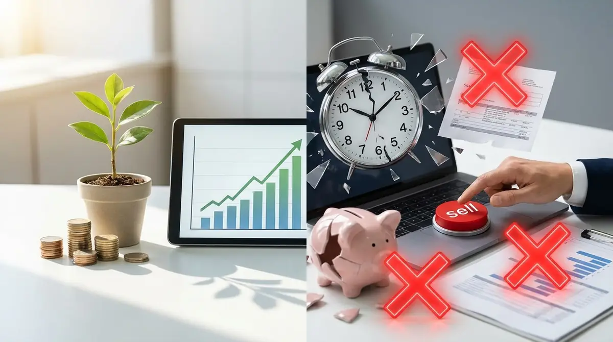 新NISAのつみたて投資枠ほったらかし投資で絶対やってはいけないNG行動3選