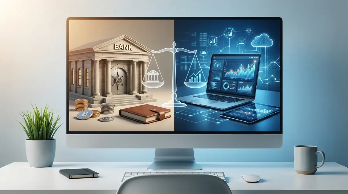 銀行とネット証券を徹底比較【一目でわかる比較表】