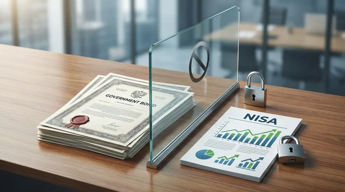 結論:NISAで国債は購入できない