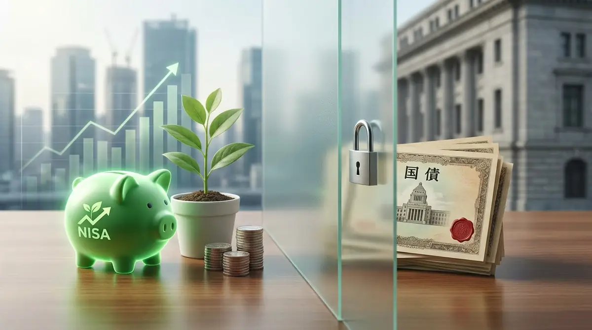 【結論】国債はNISAで購入できない｜その理由とは
