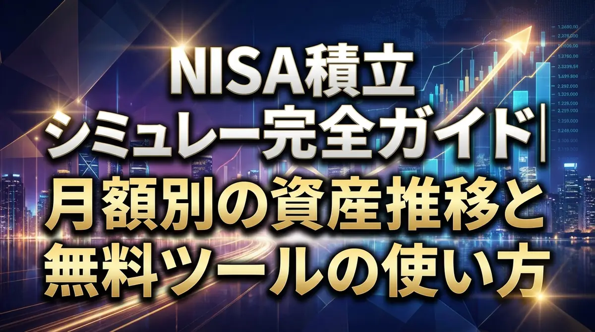 NISA積立シミュレーション完全ガイド|月額別の資産推移と無料ツールの使い方