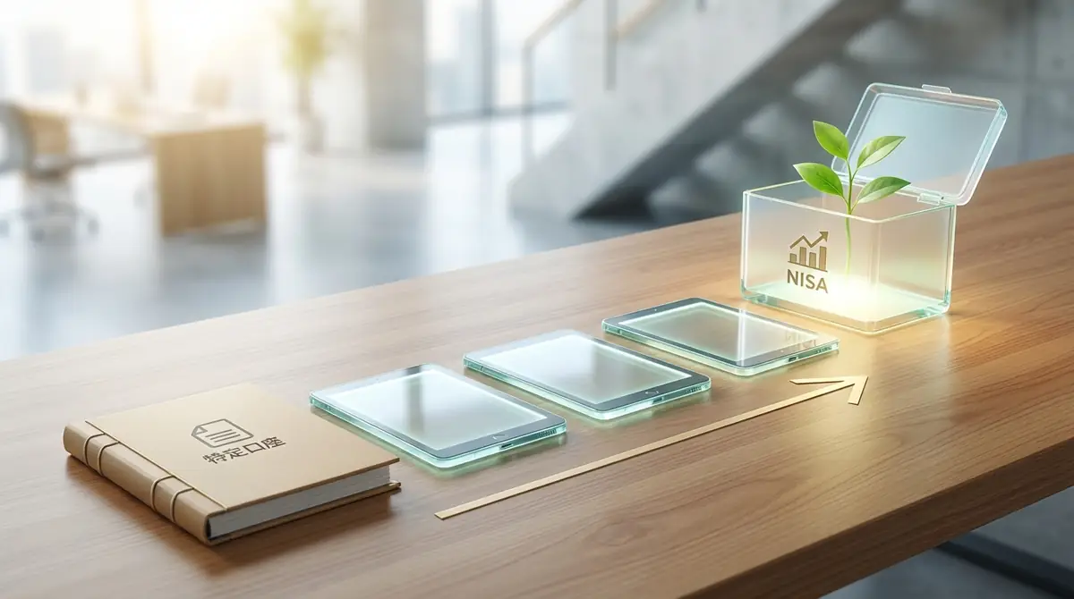 特定口座からNISA口座へ移し替える5ステップ手順