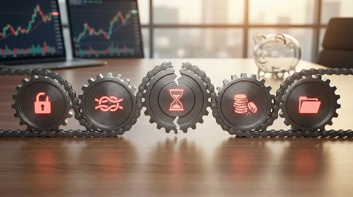 【結論】NISA口座変更で発生する5大デメリット一覧