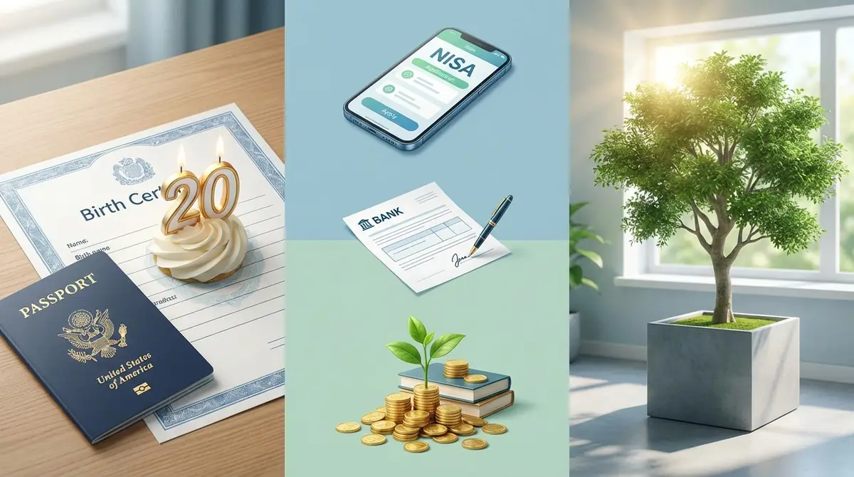 NISA口座開設の流れ|年齢条件クリア後の3ステップ