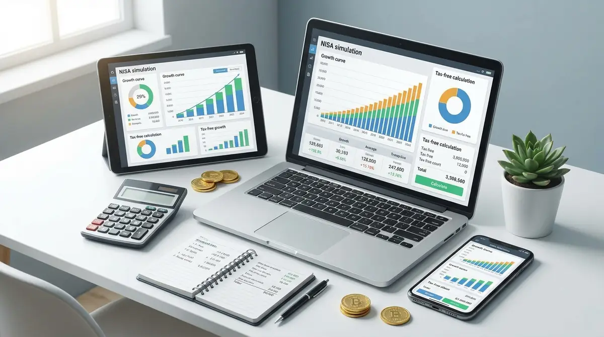 今すぐ使えるNISA計算シミュレーションツール3選