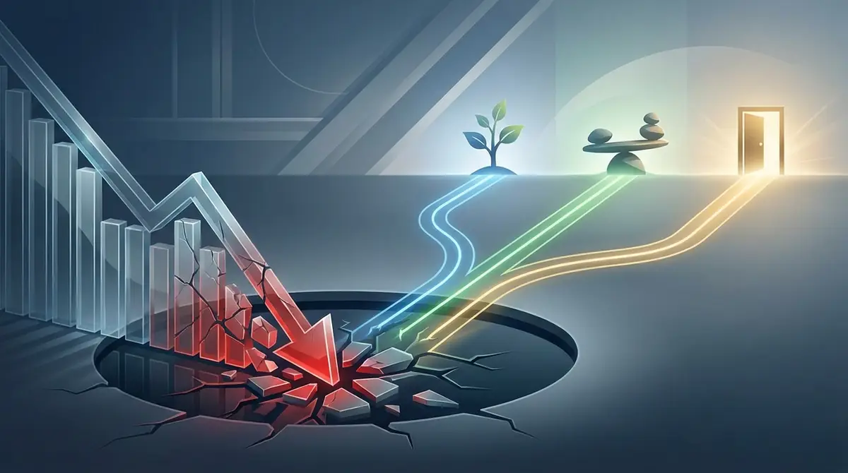 積立NISAが元本割れしたときの対処法【3つの選択肢】