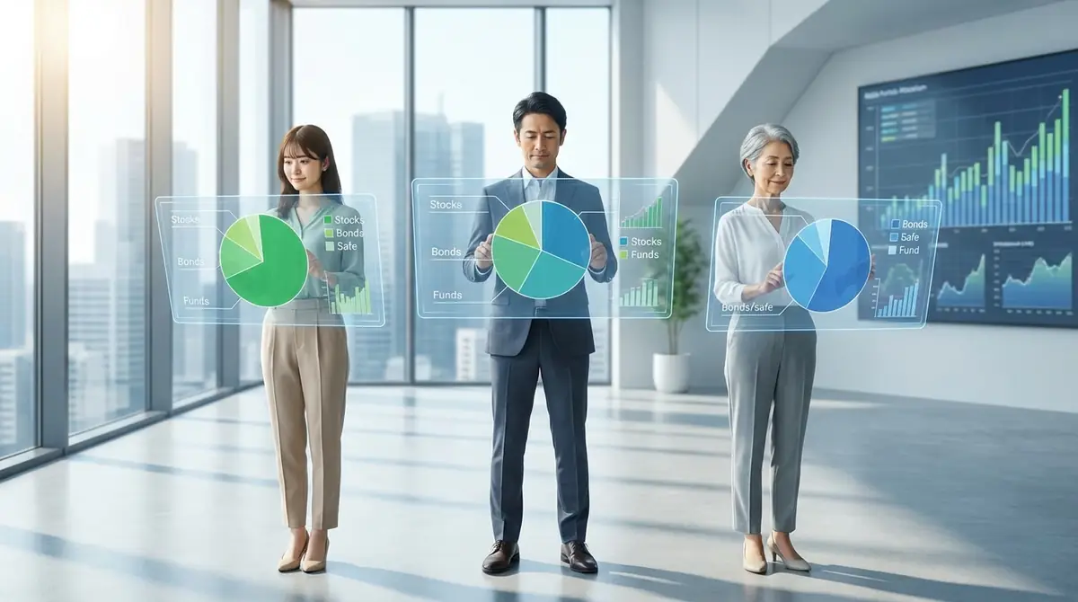 【年代別】最適なNISAポートフォリオの配分比率