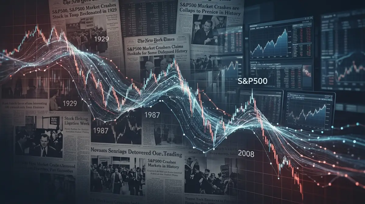 S&P500の暴落は過去何度も起きている【歴史とデータで解説】