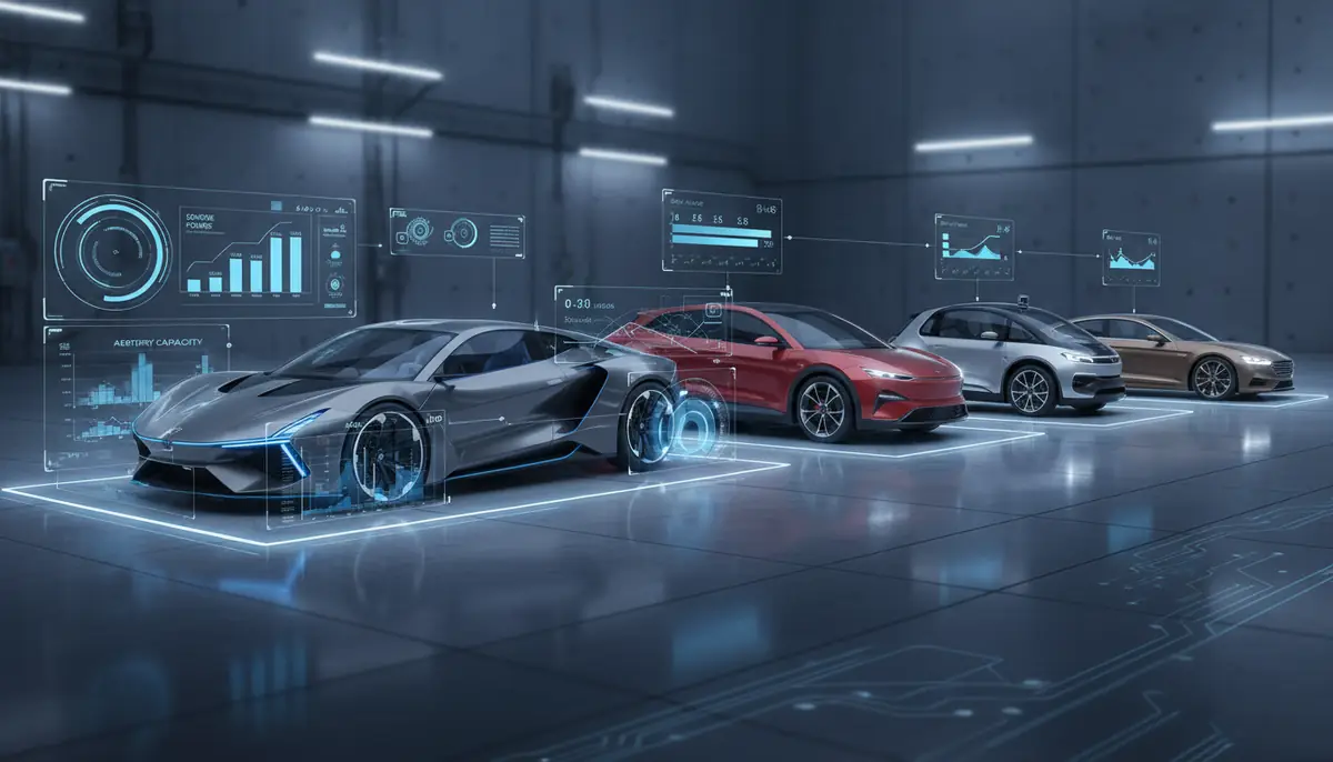 スペック詳細と競合3車種の数値比較